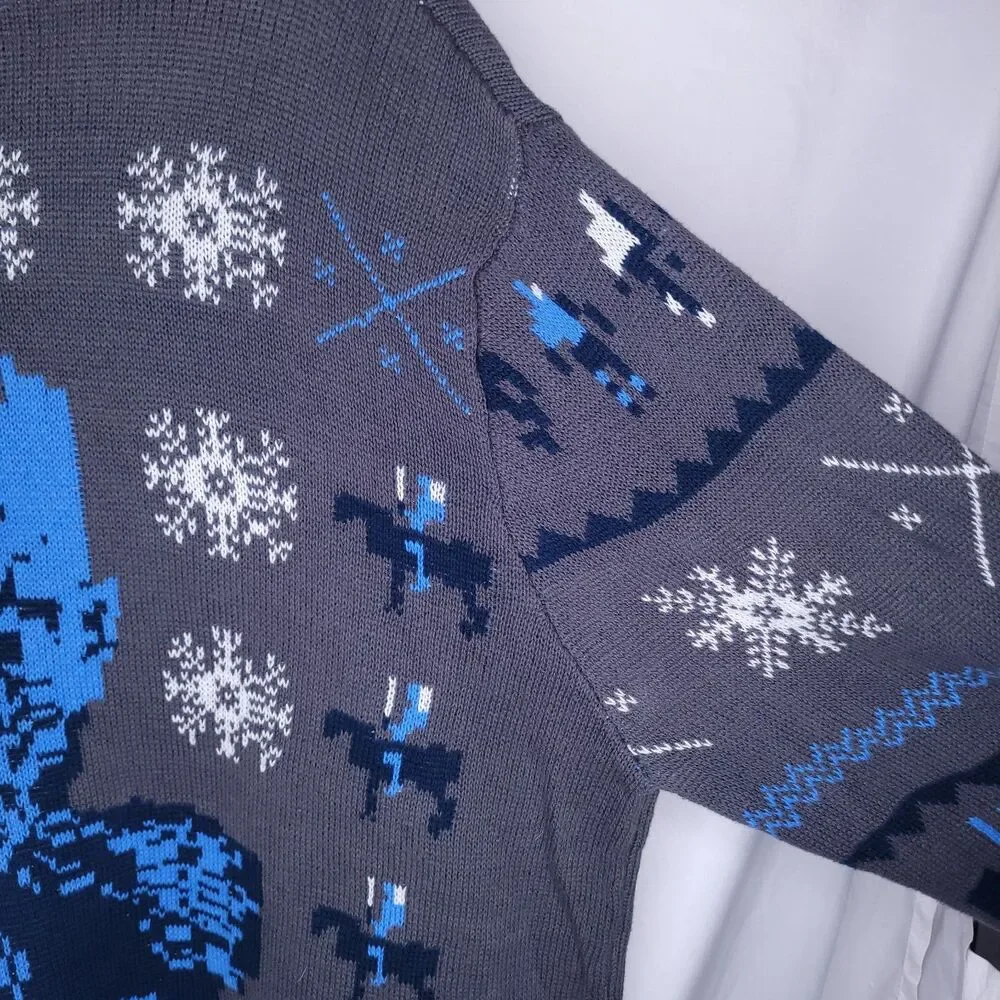 Game Of Thrones Christmas Sweater Mens 2XL Silent Knight King
